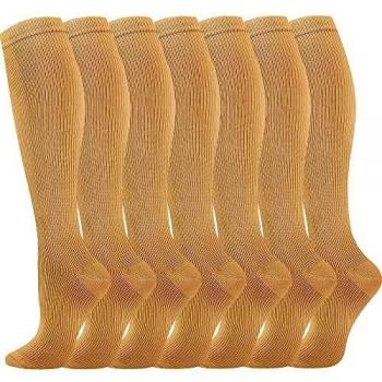 Viaggio AirFit Compressione 7 Paia Uomo Donna 15-20 mmHg