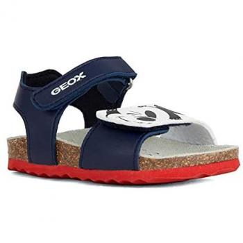 Bande de sandales enfant Geox Chalki blanc