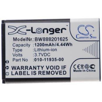 Batterie rechargeable vhbw pour Garmin 010-11935-00 GPS Bluetooth (1200mAh, 3,7V, Li-ion)