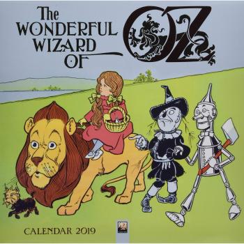 Wizard of Oz Wall Calendar 2019