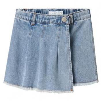 Azul Denim Falda Pantalón NMFHANNA
