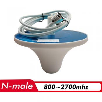 Amplificador de señal móvil interior y antena 800 ~ 2700MHz, 2m Cable