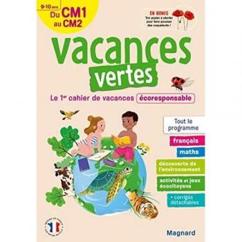 Cahier de vacances 2023, du CM1 vers le CM2 9-10 ans