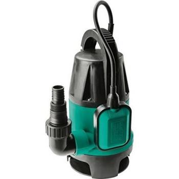 Pompa per acque sporche 400W, portata 7500 L/h, profondità massima 5 metri