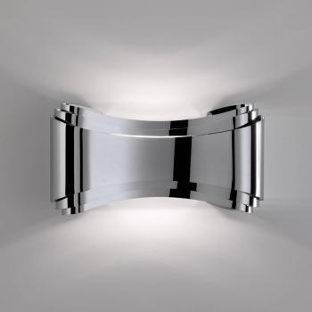 Selène Applique Ionica LED en acier chromé