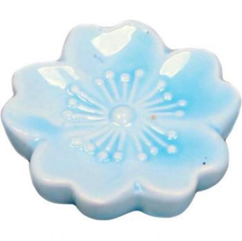 Japanese Ceramic Chopstick Rest with Sakura Design