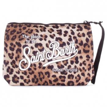 Elegant Brown Clutch by MC2 Saint Barth – Size OS