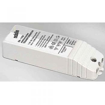 Elektronischer Trafo für NV-Lichtsystem / NV-Halogenlampe EN-110 D, 12V AC, dimmbar (C), mit Thermoswitch