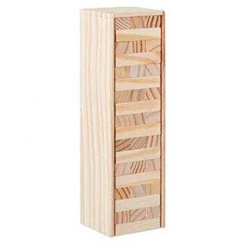 Bois Infernal Relaxdays – Puzzle 54 Empilements pour Adultes et Enfants
