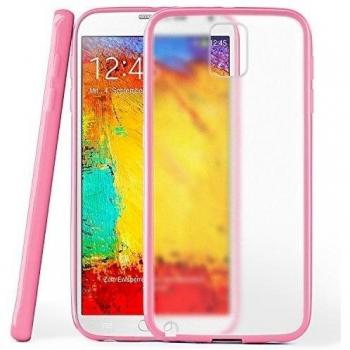 Moex® Protectora Mate Transparente para Samsung Galaxy Note 3 – Borde Alto Rose Clair