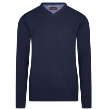 Cappuccino Italia Blauer Pullover S