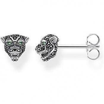 Pendientes de plata Thomas Sabo Black Cat
