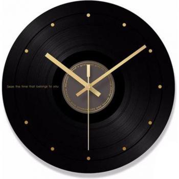 Horloge Murale Unique en Vinyle