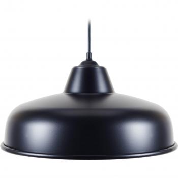 Lámpara de Suspensión Tosel 75cm Metal Negro