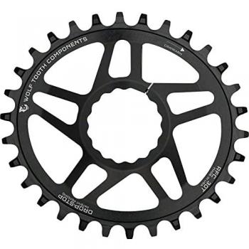 Corona Ellittica Nera Wolf Tooth 34T per Race Face