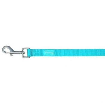 Correa para Perro Freedog Nylon Básica de Color Turquesa (Longitud 120 cm, Ancho 2.5 cm)