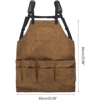 Heavy Duty Workshop Apron for BBQ and Pottery
