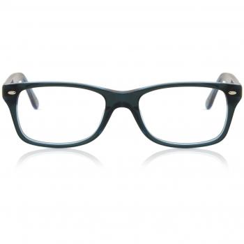 Gafas de Niño en Plástico Azul: Armazón Completo Rectangular con Lentes Recetados y Bloqueo Azul