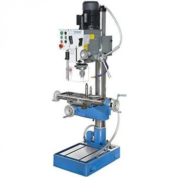 Trapano fresa a ingranaggi T047/230V FERVI con impianto refrigerazione, potenza motore 1,5kW