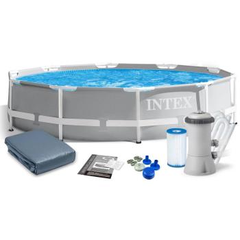 Piscine de Jardin 4 en 1 366 x 76 cm Intex