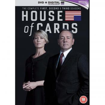 House of Cards Season 1-3 DVD Box Set (New and Sealed)
