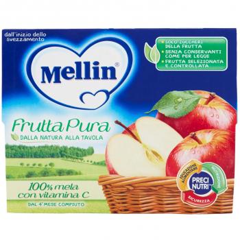 Frutta Pura Mela 100 gr 4 pezzi