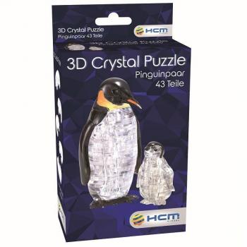Pinguino 3D Crystal – Set 43 unità HCM Kinzel