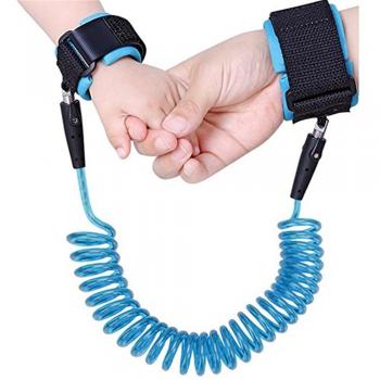Harnais de Sécurité Kidsidol pour Enfant avec Laisse de Marche et Bracelet Anti-perte