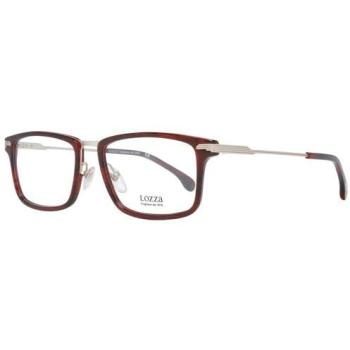 Red-Color Lozza VL4100 Men's Spectacle Frame – One Size (Brown)