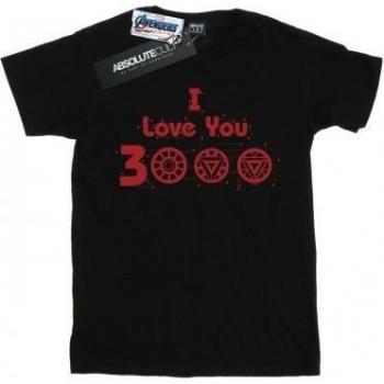 Vêtement casual femme Marvel Avengers Endgame I Love You 3000 circuits en coton boyfriend