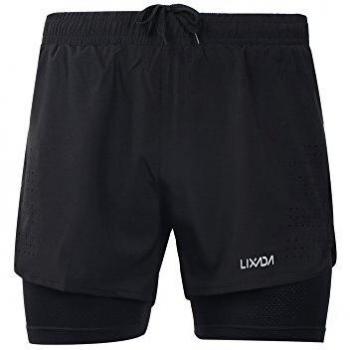 Lixada Men's Active Training Shorts
