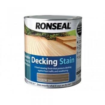 Ronseal Golden Cedar Decking Stain 5 Litres