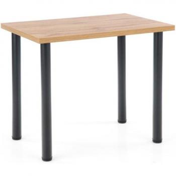 Tavolo Houston 1062 “Wotan Quercia” (74×60×90 cm) con Truciolare Laminato e metallo