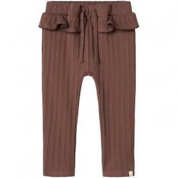 Lil' Atelier Babyhose mit regulärer Passform Nbfnara Peppercorn