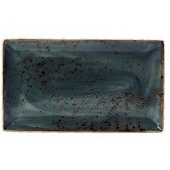Steelite V011 Craft Platters, Rectangular, 330 mm x 125 mm, Blue (6 Pack)