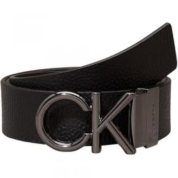 Ceinture Élégante en Cuir avec Métal Bombe Calvin Klein 3,5 cm