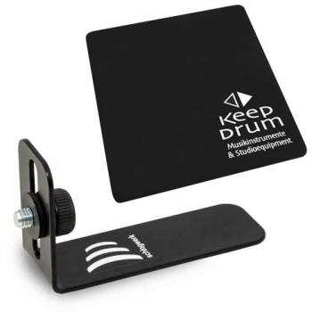 Schlagwerk Cajon Mikrofonhalterung CMH10 mit Sitzpad