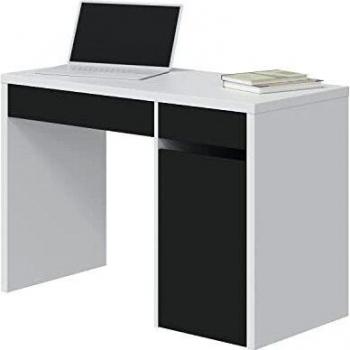 Mesa escritorio MIA Blanco y Gris oficina estudio juvenil 75x108x50