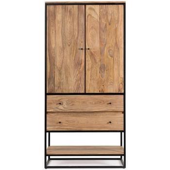 Moderner Nartan Kleiderschrank aus Sheesham-Holz