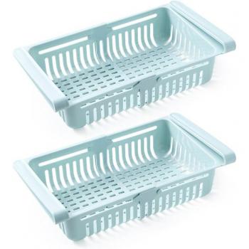Plastic Kitchen Organizer Baskets for Refrigerator