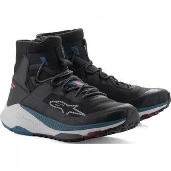 Alpinestars Speedforce XR Scarpe da moto Nero Turchese Blu 44