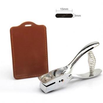 Metallic Handheld Photo ID Punch