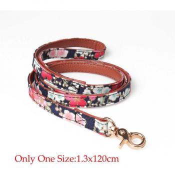 Small Dog Collar with Flower Design