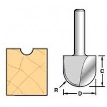Trend 12/3 x 1/4 TCT Radius Cutter 3.0mm Radius TRE12314TC