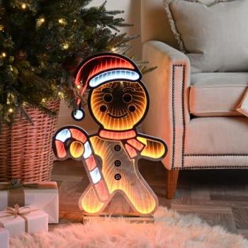 LED Gingerbread Spectacle 60cm – Infinite Festive Glow