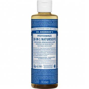 Dr. Bronner’s Peppermint Body & Hand Wash – 240 ml