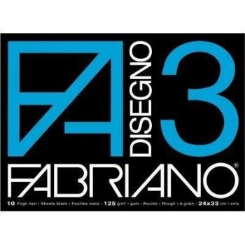 Album da disegno f3 eco 10fg colore nero grammatura 125gr