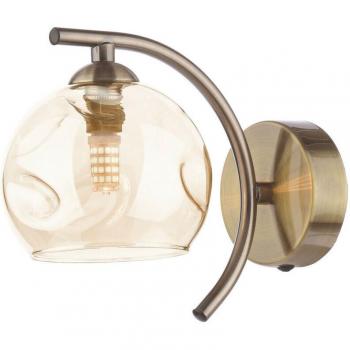 Nakita Antique Brass Sparkle Wall Sconce