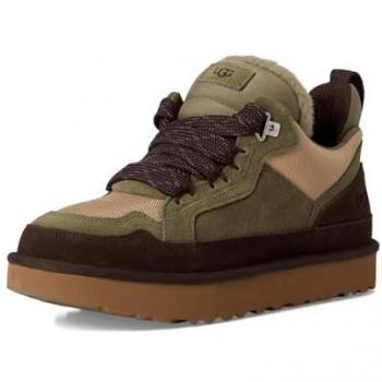 Ugg Boots Lowmel – Crantées, cuir, couleur kaki