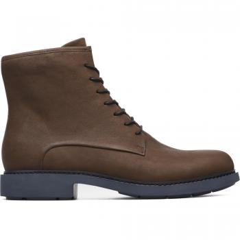 Women's Brown Suede Ankle Boots – CAMPER Neuman, Size 41